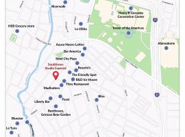 Southtown Studio Especial，位于圣安东尼奥的度假短租房