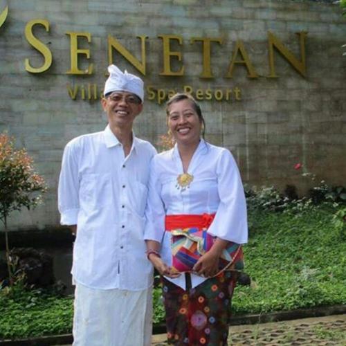 Mr. Anom and Mrs. Dewi